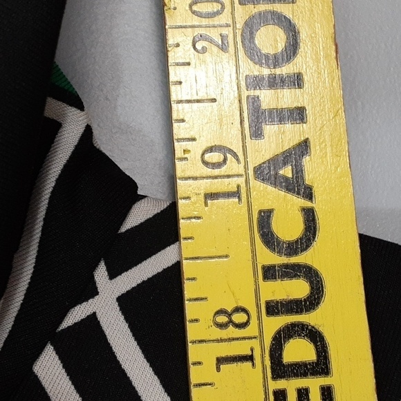 White House Black Market Argyle Black Print Dress - Picture 5 of 8